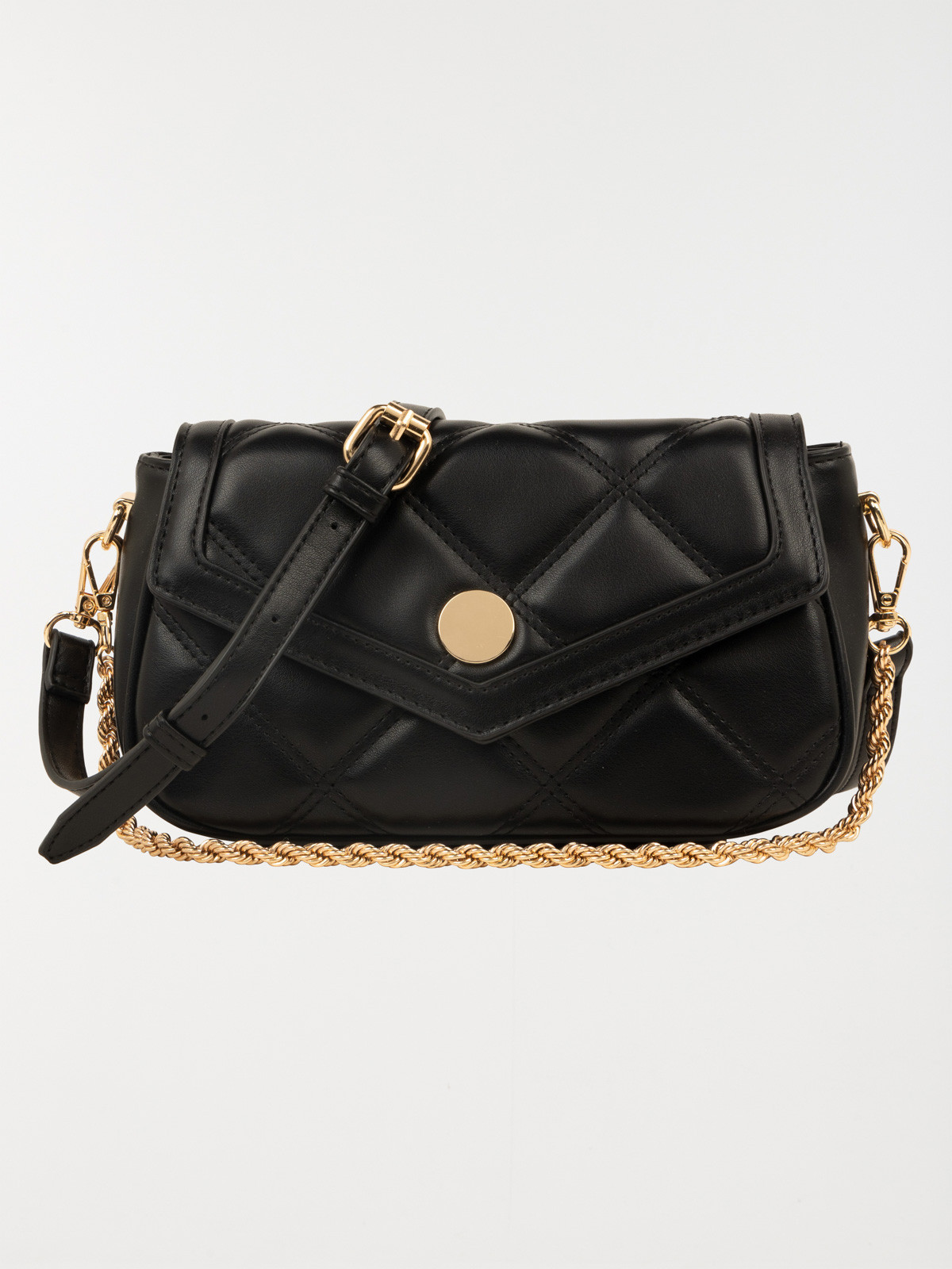 Sac à main chaînes dorées femme