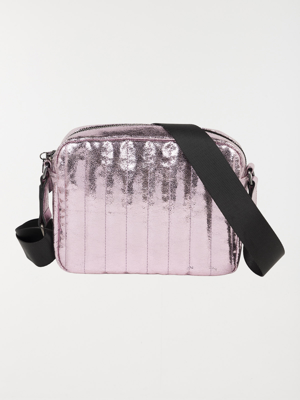 Sac besace effet matelassé femme