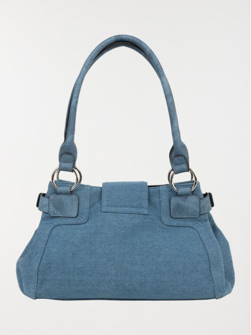 Sac à main anses multipoches femme