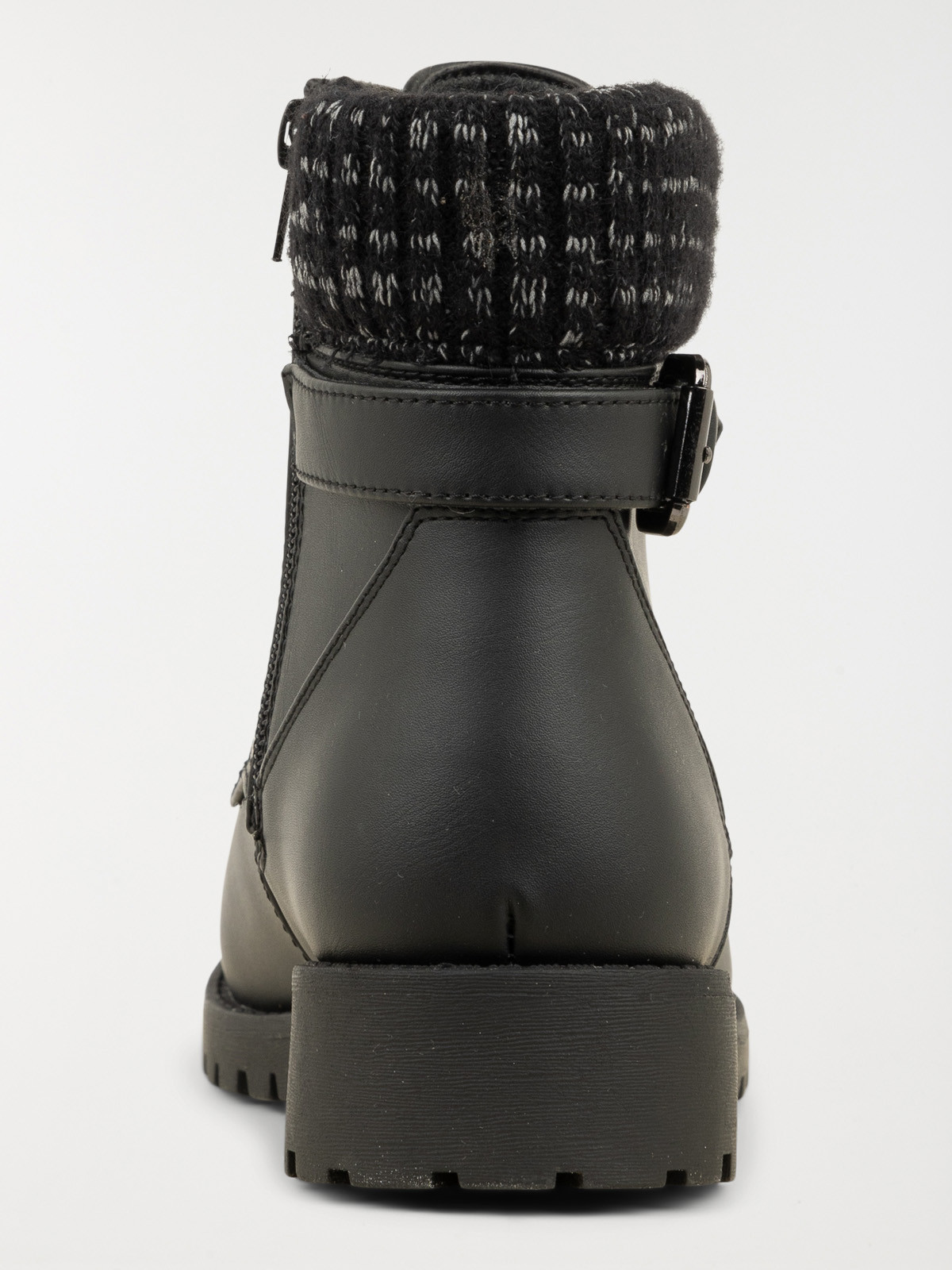 Bottines col contrasté femme (36-41) Bottines col contrasté femme (36-41)