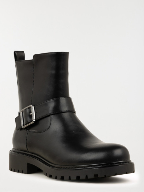 Bottines esprit motard femme (36-41) Bottines esprit motard femme (36-41)