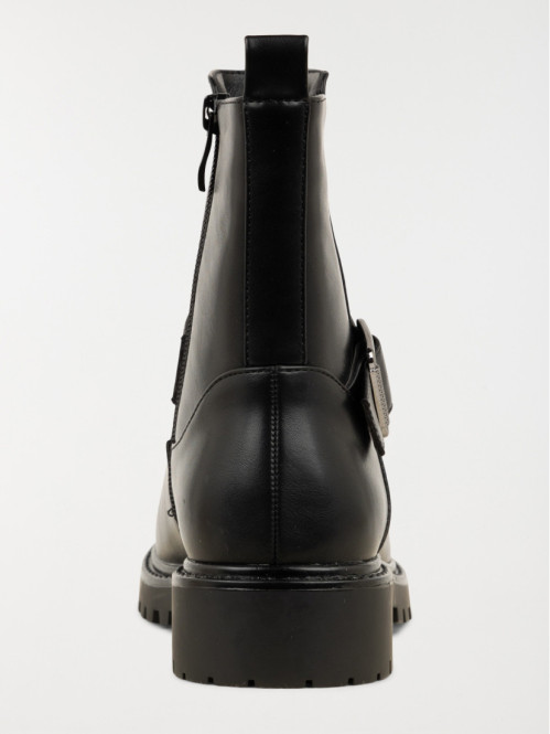 Bottines esprit motard femme (36-41) Bottines esprit motard femme (36-41)