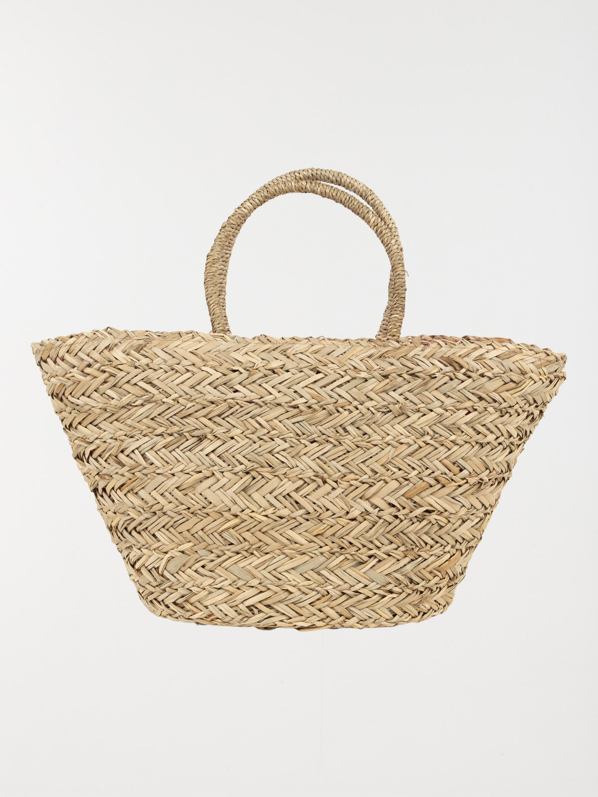 Panier de plage en paille femme Panier de plage en paille femme