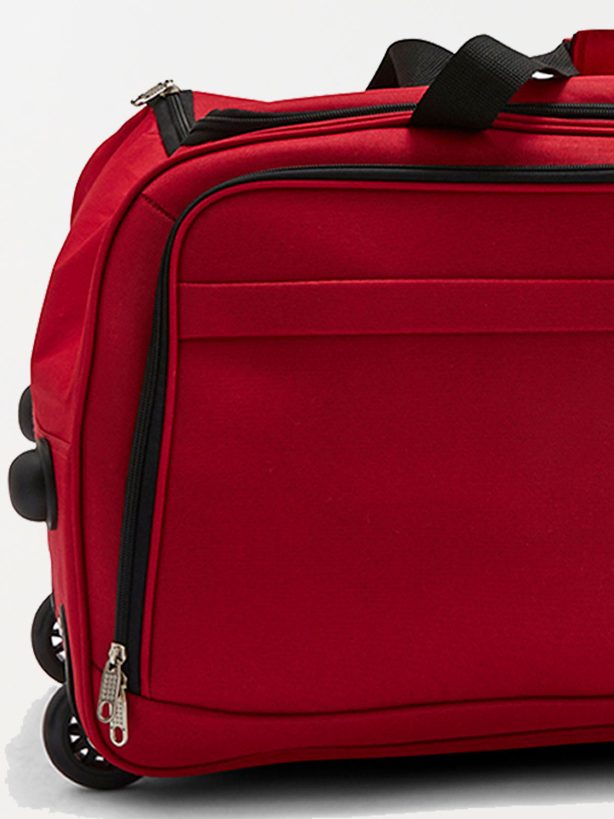 Sac de voyage à roulettes rouge 44L Sac de voyage à roulettes rouge 44L