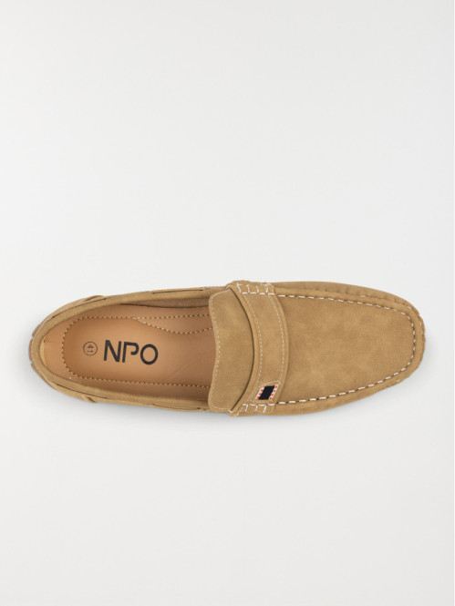 Mocassins coloris beige homme (40-45)