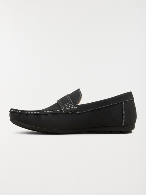 Mocassins coloris noir homme (40-45) Mocassins coloris noir homme (40-45)