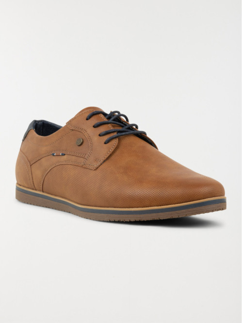 Chaussures lacets marrons homme (41-46)