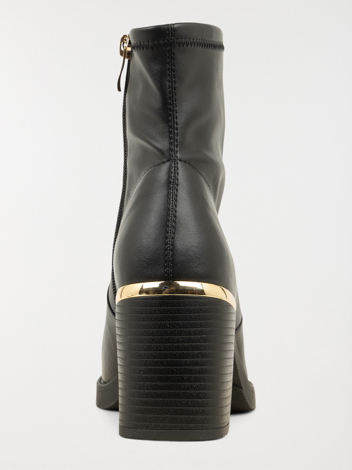 Bottines empiècement doré femme (36-41)