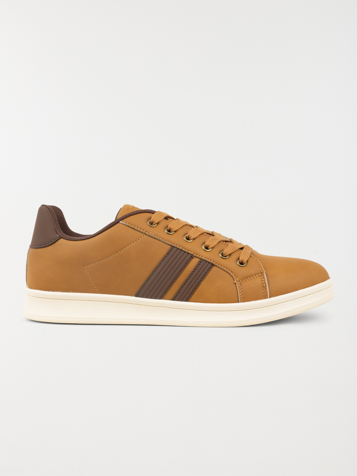 Basket tan et marron homme (40-46)