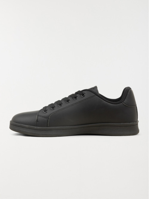 Baskets noires lacets homme...