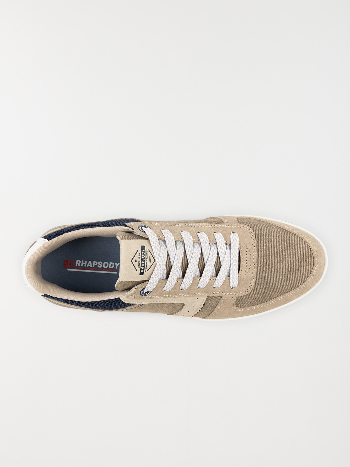 Basket lacet beige homme (41-46) Basket lacet beige homme (41-46)