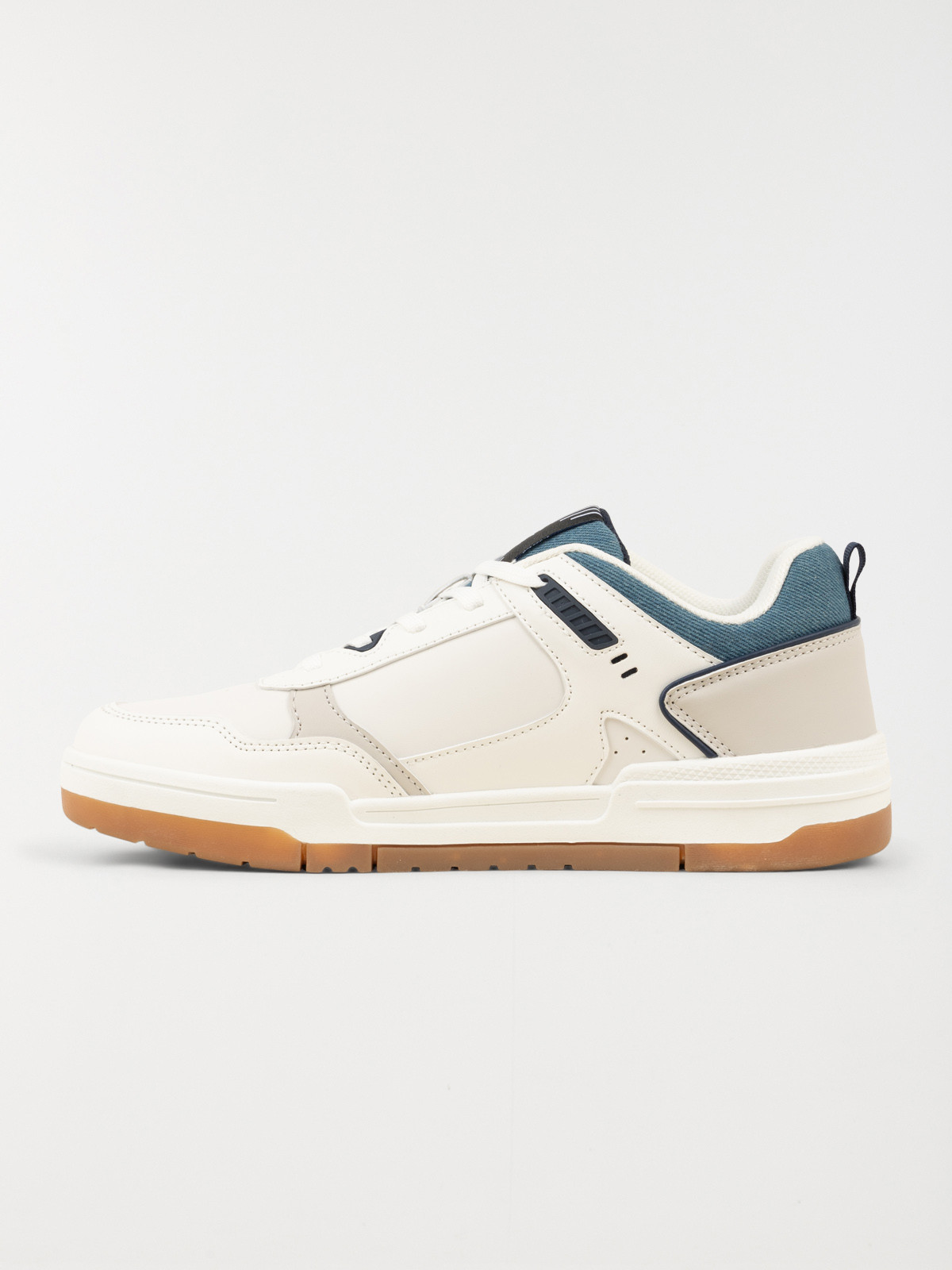 Basket blanche et bleu homme (40-45)