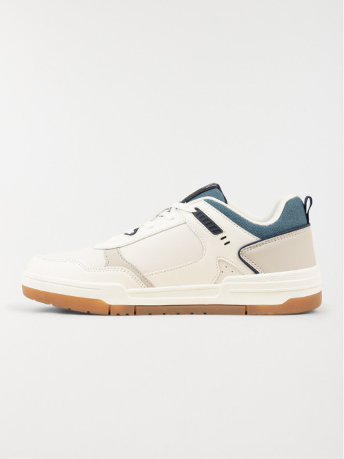 Basket blanche et bleu homme (40-45)