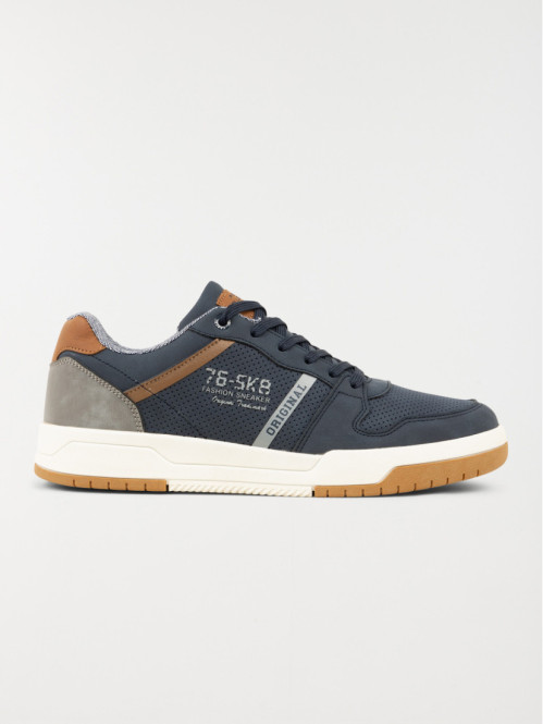 Baskets lacets homme navy (40-46)