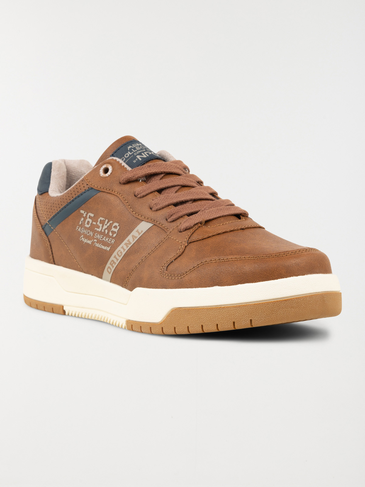 Baskets marrons lacets homme (40-46)