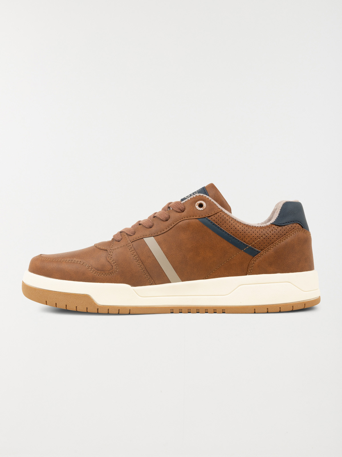 Baskets marrons lacets homme (40-46)