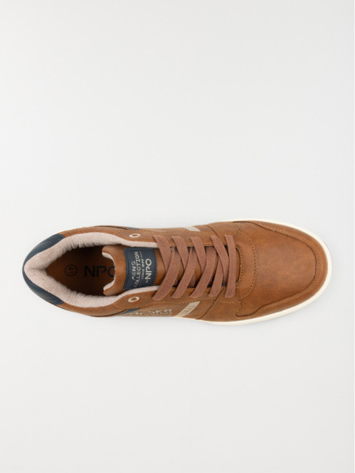 Baskets marrons lacets homme (40-46)