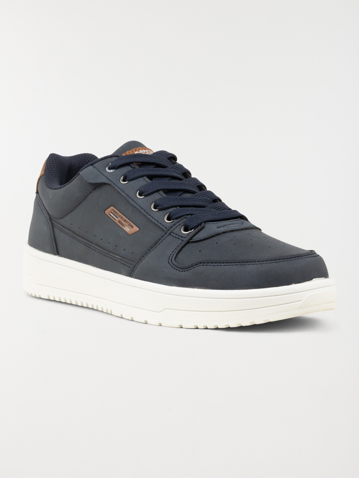 Basket navy à lacets homme (40-45)