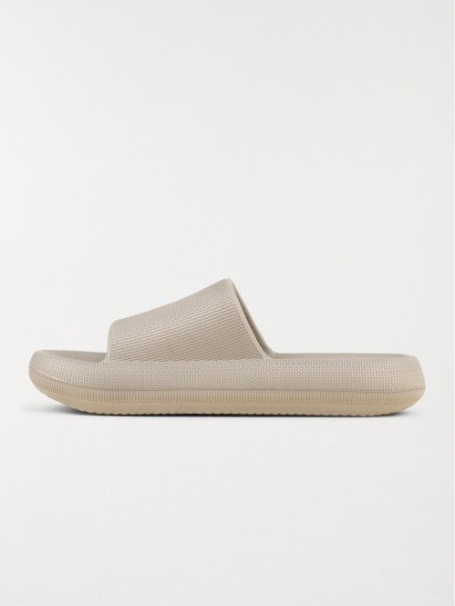 Claquette taupe homme (40-45) Claquette taupe homme (40-45)