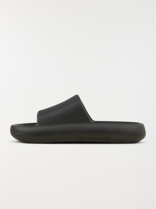 Claquettes noires homme (40-45) Claquettes noires homme (40-45)