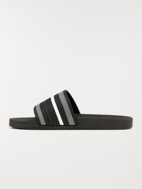 Claquettes noires homme (40-46) Claquettes noires homme (40-46)