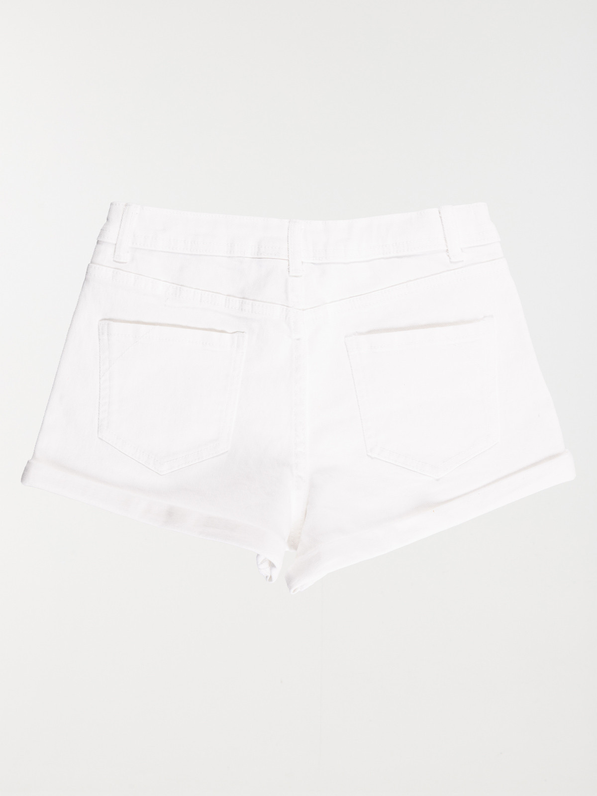Short blanc fille (XXS-M)