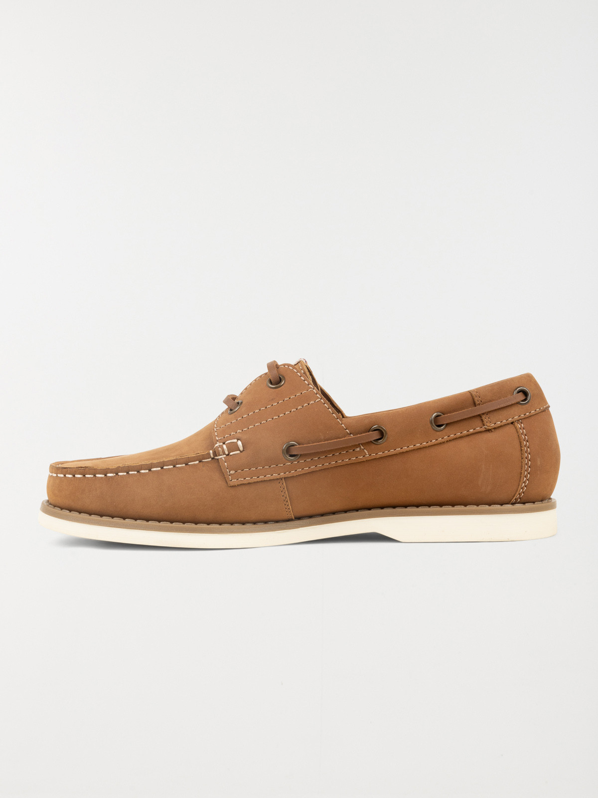 Chaussures bateaux homme cognac (40-45)