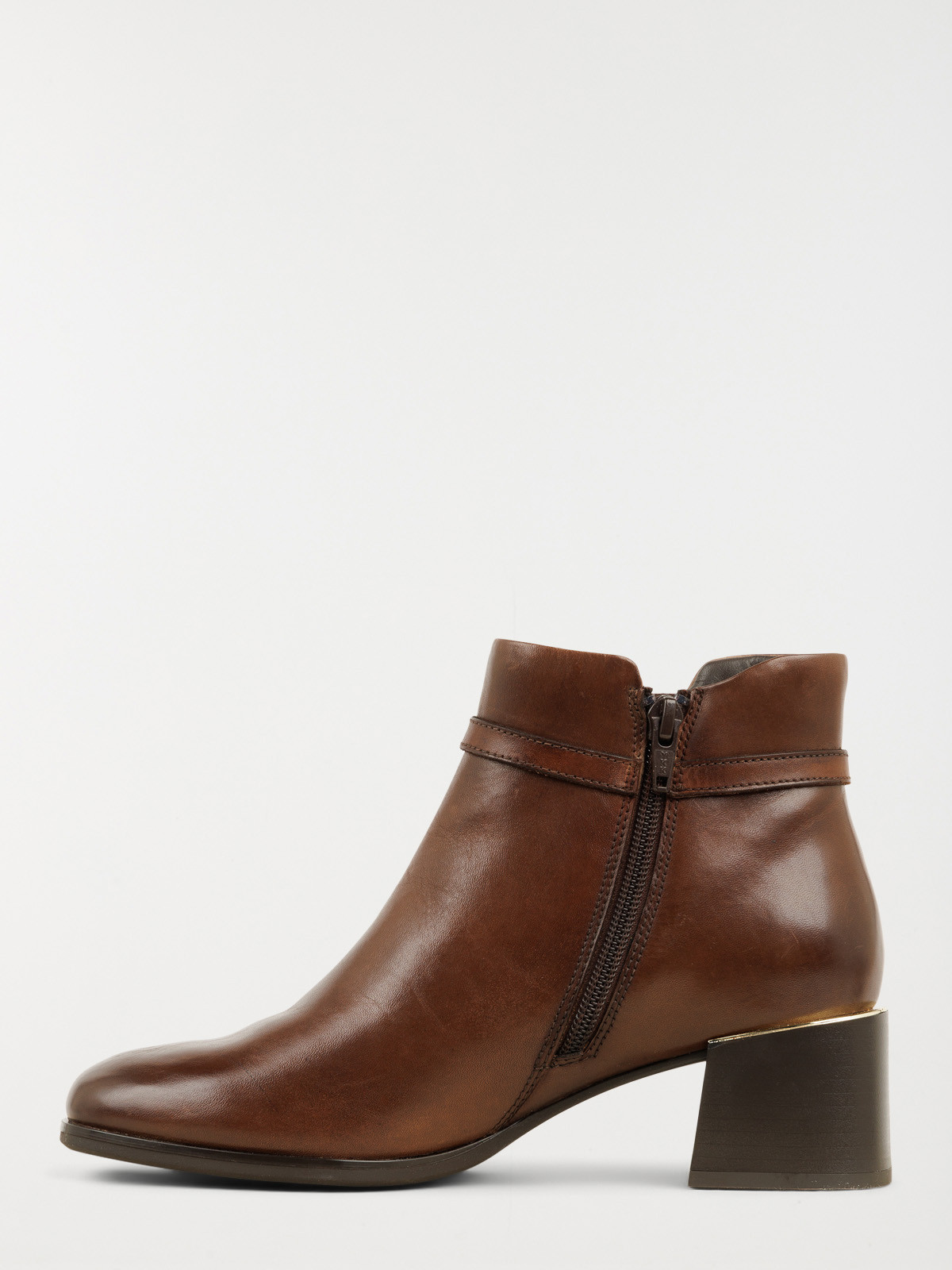 Bottines à talons marrons femme (36-41)