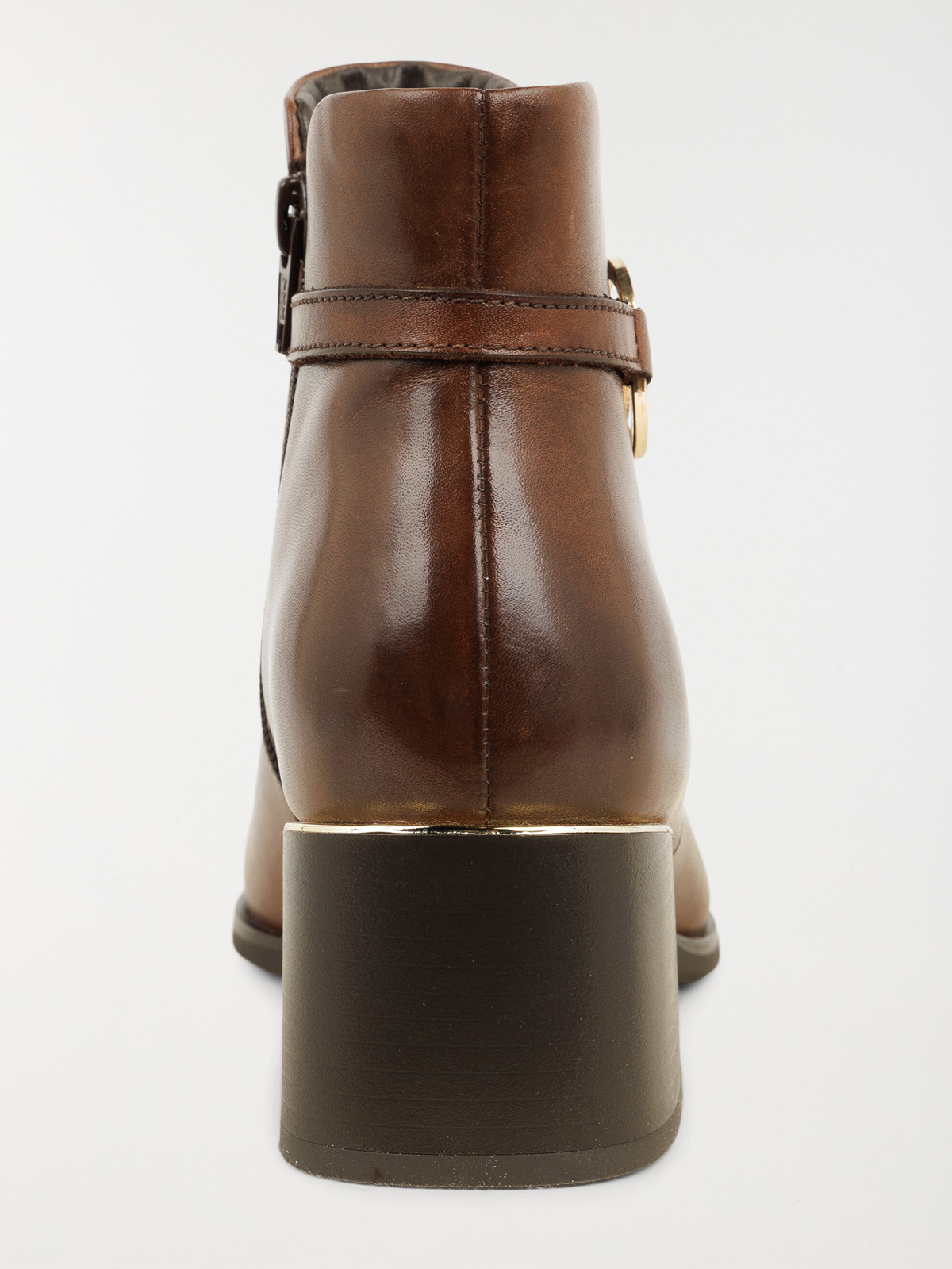 Bottines à talons marrons femme (36-41)