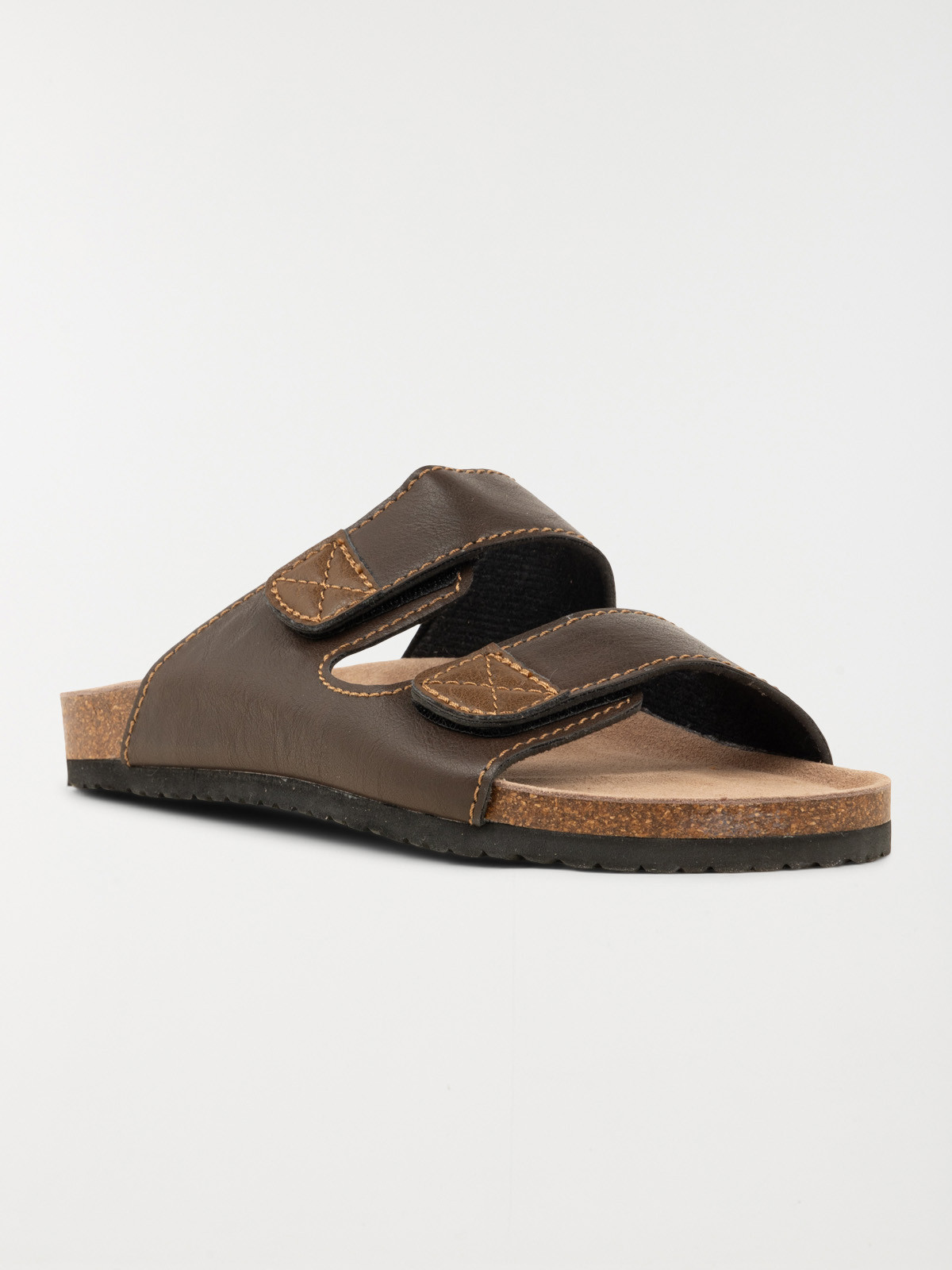 Mules marrons homme (40-46)