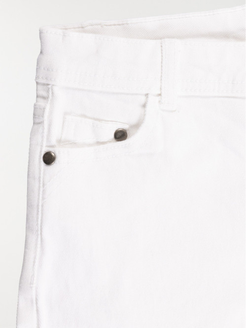 Short blanc fille (XXS-M)