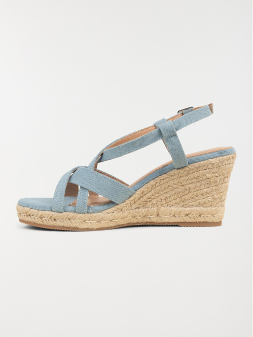 Sandale bleu jean femme...