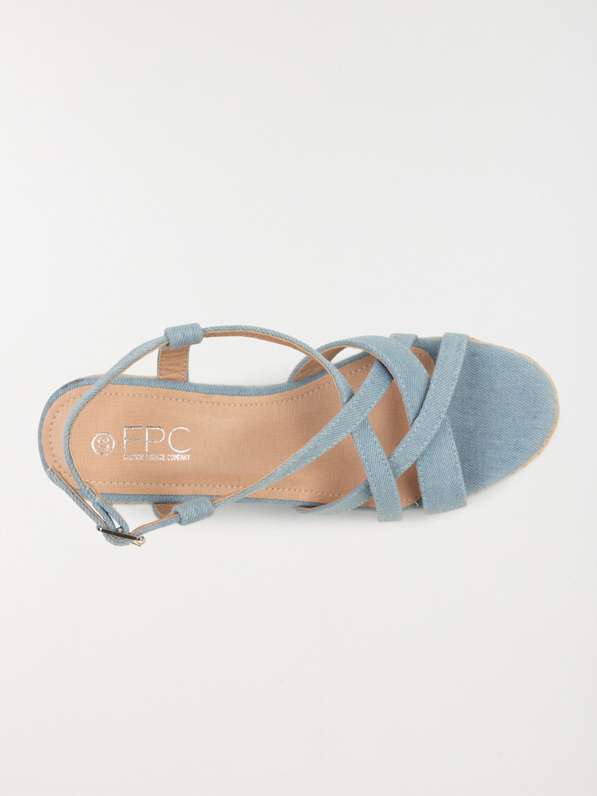 Sandale bleu jean femme (36-41)