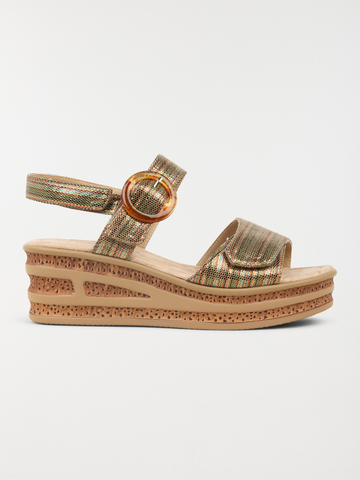 Sandales compensées femme (36-41)