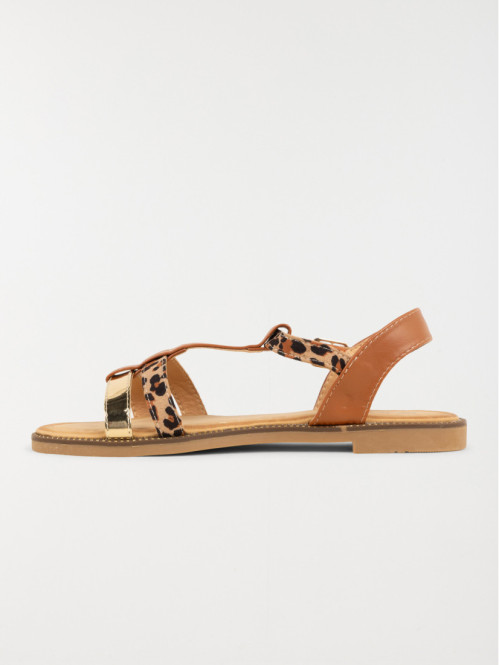 Sandales plates ethniques femme (36-41)