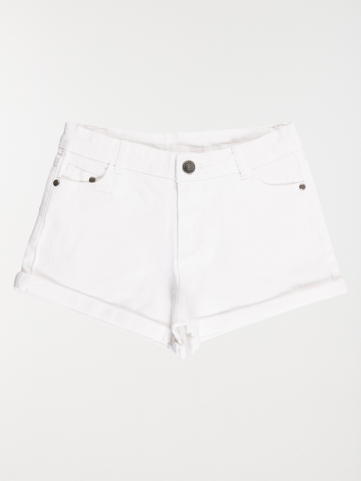 Short blanc fille (XXS-M)