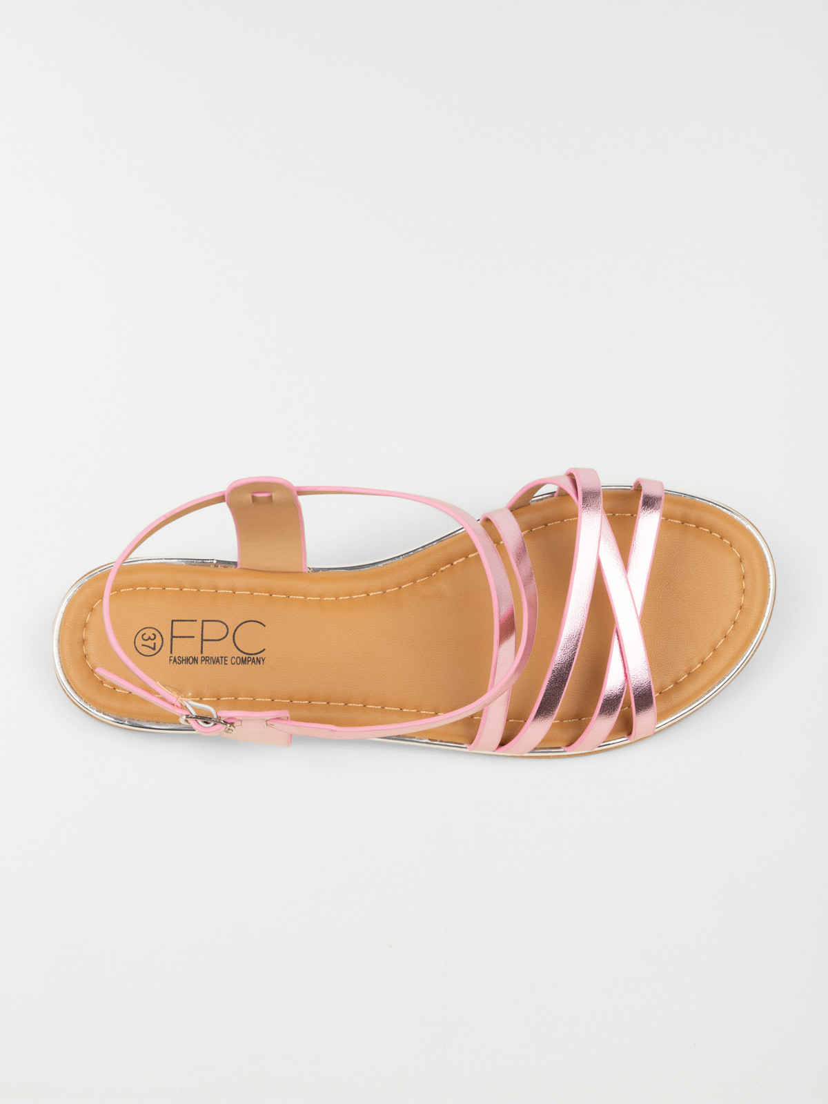 Sandales plates violettes femme (36-41)