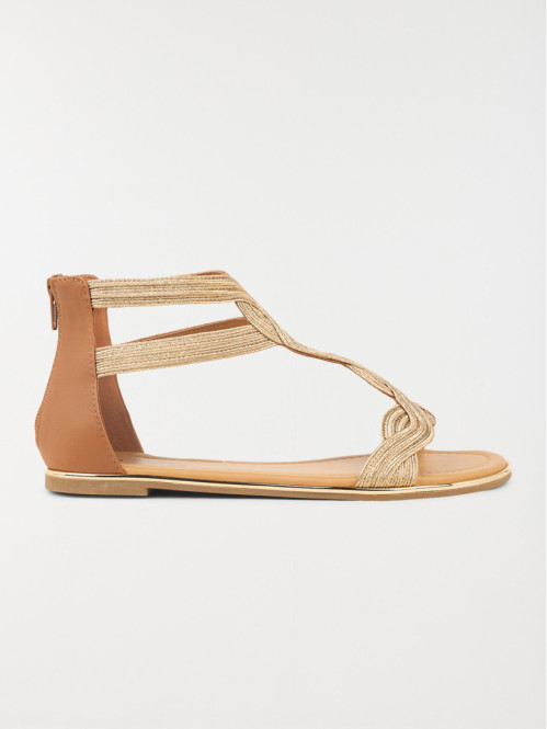 Sandale brides entrelacées femme (36-41)