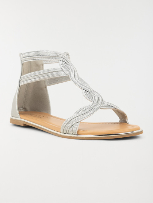 Sandale femme brides entrelacées (36-41) Sandale femme brides entrelacées (36-41)