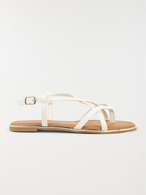 Sandales femme brides croisées (36-41)