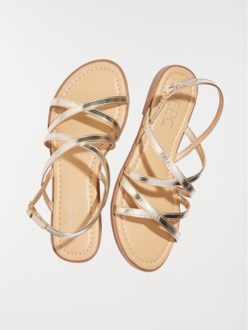 Sandales femme doré (36-41)