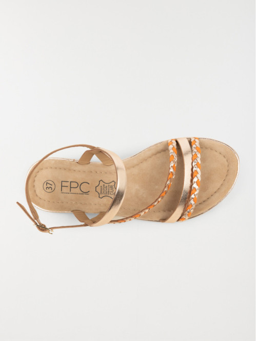 Sandale gold fantaisie femme (36-41) Sandale gold fantaisie femme (36-41)