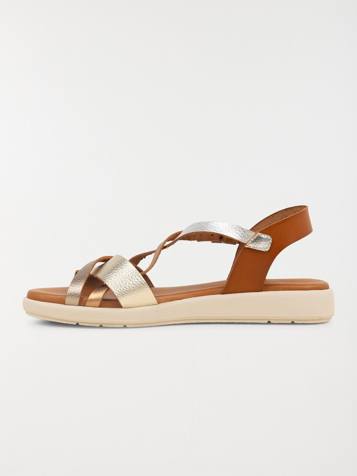 Sandales tricolores femme (36-41)