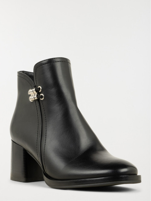 Bottine noire talon femme (36-41) Bottine noire talon femme (36-41)