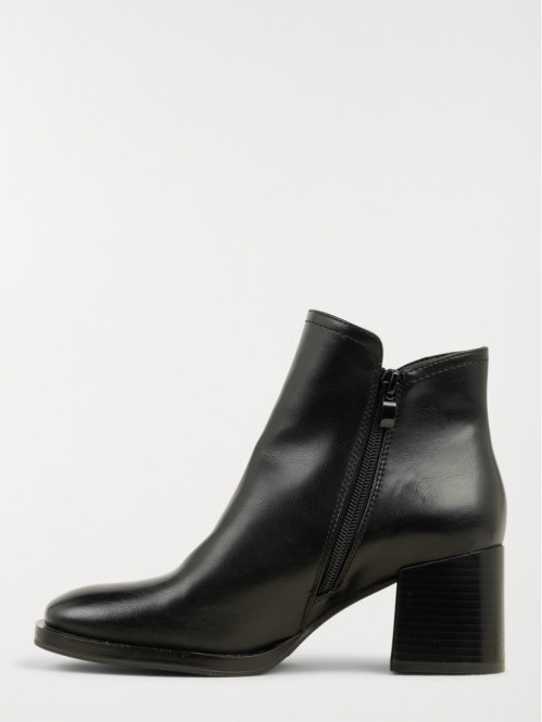 Bottine noire talon femme (36-41) Bottine noire talon femme (36-41)