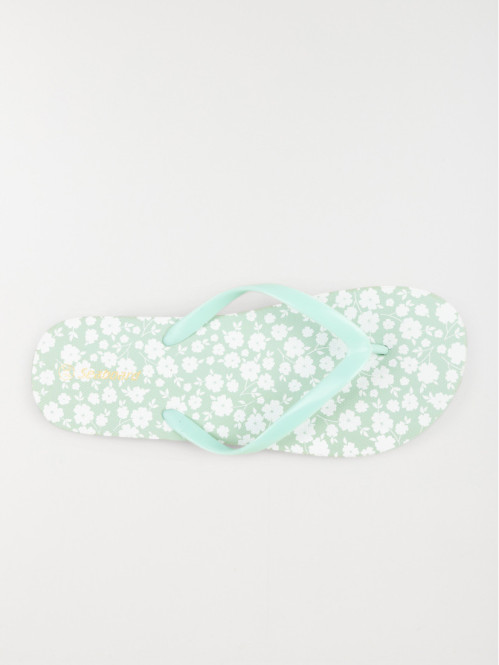 Tong motif fleuri femme (36-41) Tong motif fleuri femme (36-41)