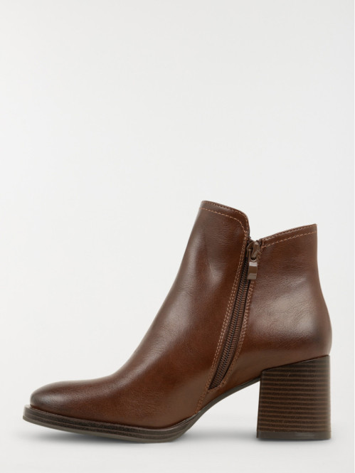 Bottine marrron talon femme (36-41) Bottine marrron talon femme (36-41)