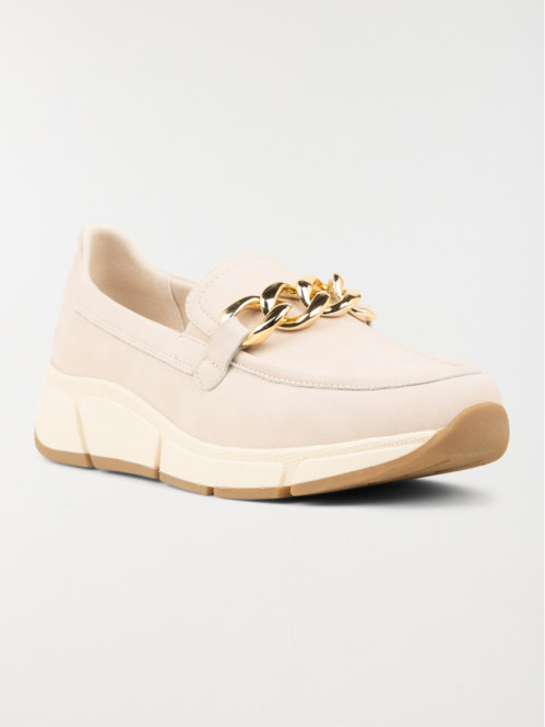 Mocassin chaîne dorée femme (36-41)