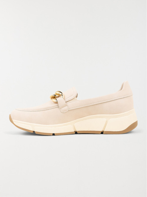 Mocassin chaîne dorée femme (36-41)