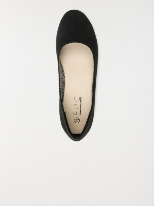 Ballerines compensées noir femme (36-41)